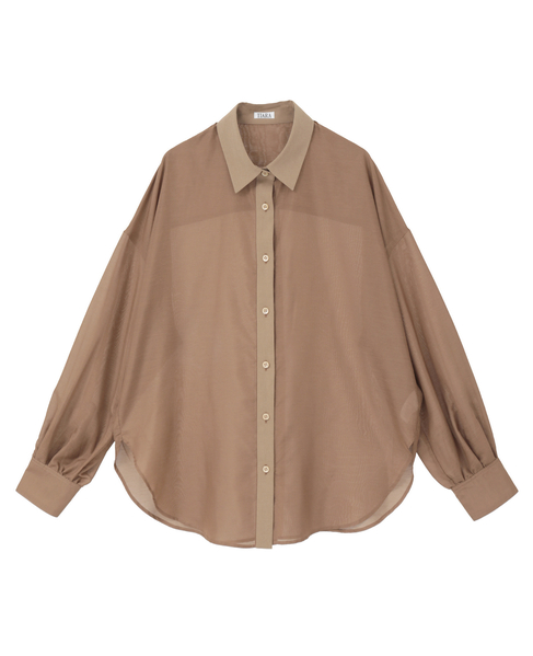 ビッグシャツ 詳細画像 ベージュ 1