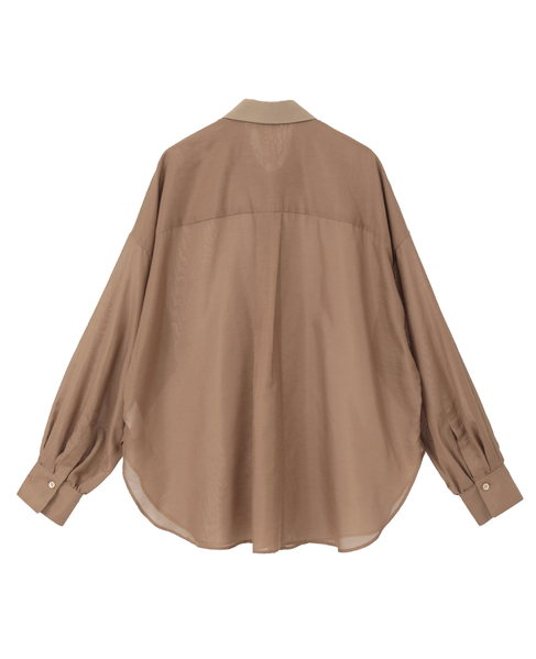 ビッグシャツ 詳細画像 ベージュ 2