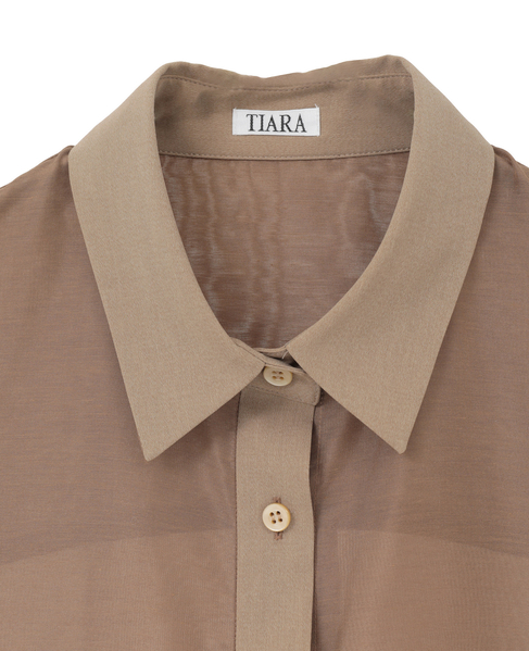 ビッグシャツ 詳細画像 ベージュ 3