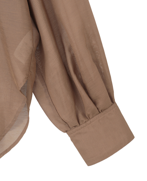 ビッグシャツ 詳細画像 ベージュ 4