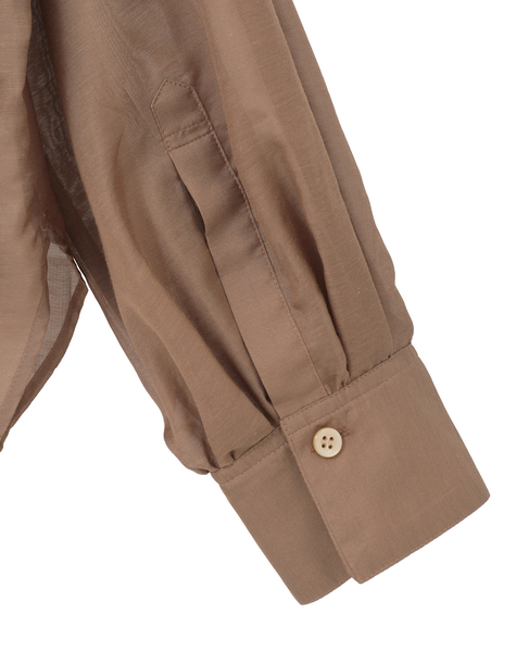 ビッグシャツ 詳細画像 ベージュ 7