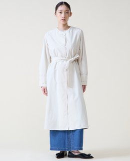 ノーカラーコート