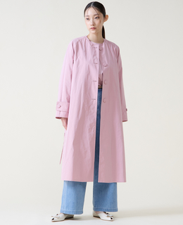 ノーカラーコート