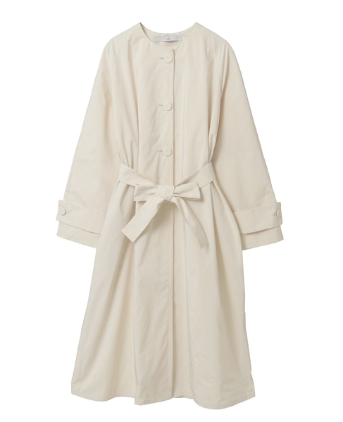 ノーカラーコート 詳細画像 ライトベージュ 11