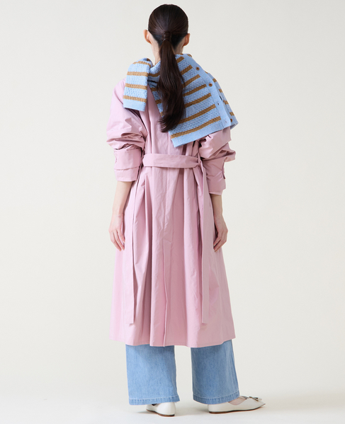 ノーカラーコート 詳細画像 ピンク 10