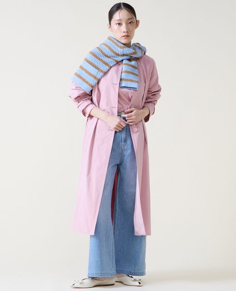 ノーカラーコート 詳細画像 ピンク 12