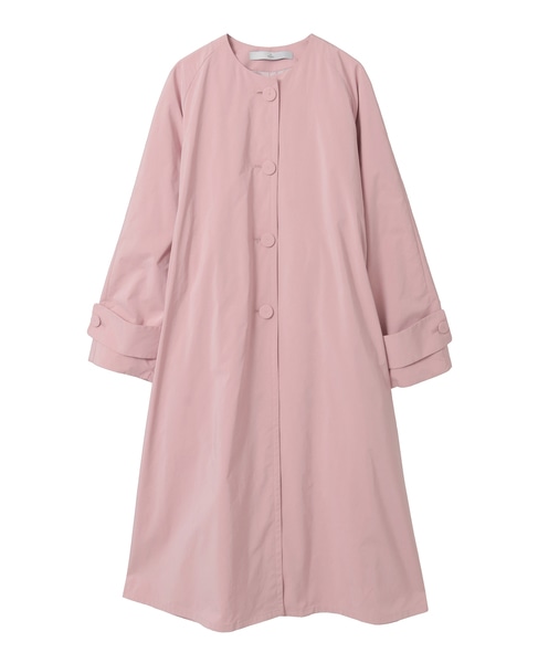 ノーカラーコート 詳細画像 ピンク 21