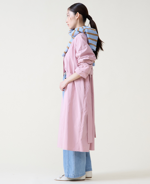 ノーカラーコート 詳細画像 ピンク 9