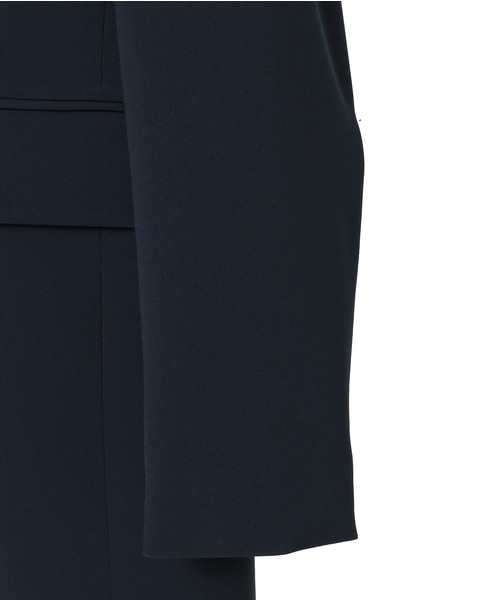 ノーカラーダブルジャケット 詳細画像 ネイビー 11