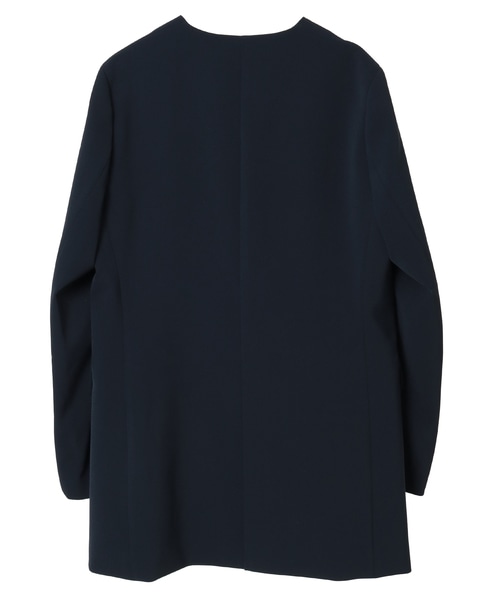 ノーカラーダブルジャケット 詳細画像 ネイビー 9