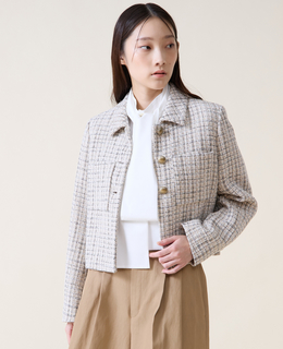 ミックスツイードジャケット