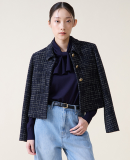 ミックスツイードジャケット