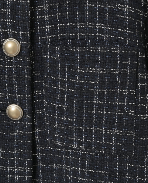 ミックスツイードジャケット 詳細画像 ネイビー 10