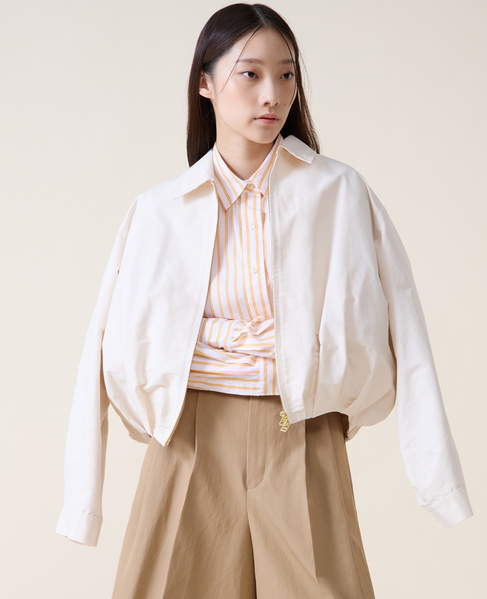 ショートスイングトップ 詳細画像 ライトベージュ 2