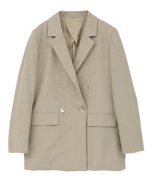 リラックスダブルジャケット 詳細画像 ベージュ 11
