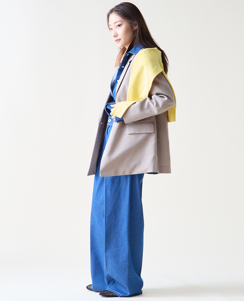 リラックスダブルジャケット 詳細画像 ベージュ 9