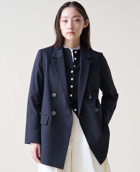 リラックスダブルジャケット 詳細画像 ブラック 1