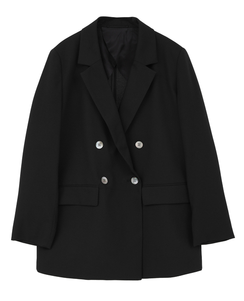 リラックスダブルジャケット 詳細画像 ブラック 18
