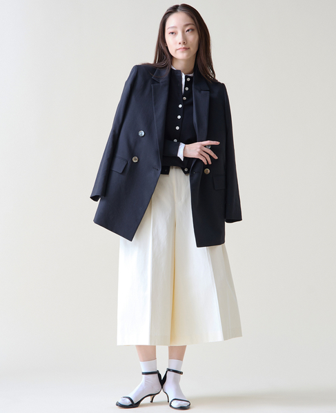 リラックスダブルジャケット 詳細画像 ブラック 4