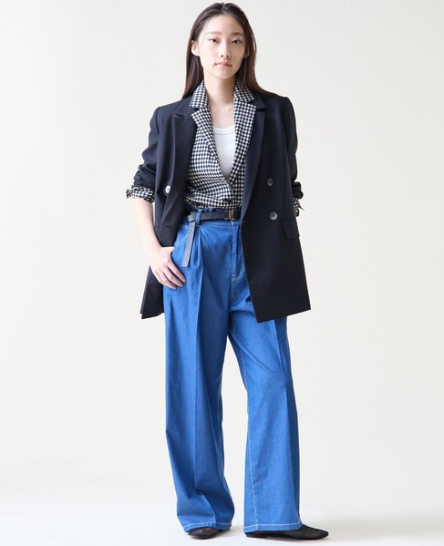 リラックスダブルジャケット 詳細画像 ブラック 7