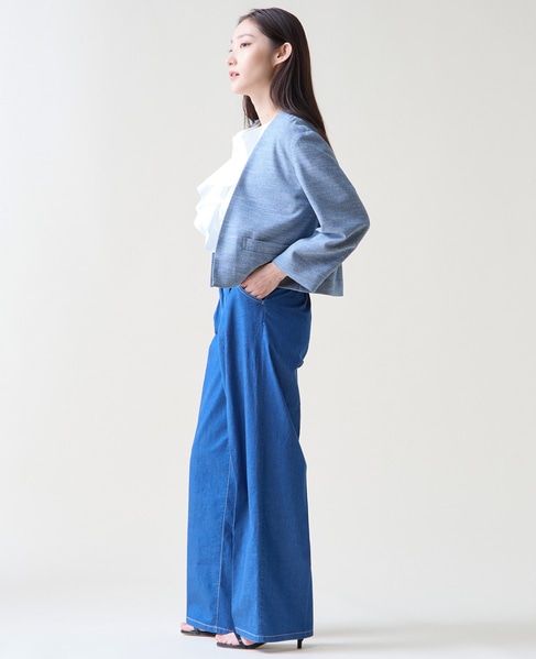 ノーカーラージャケット 詳細画像 ブルー 5