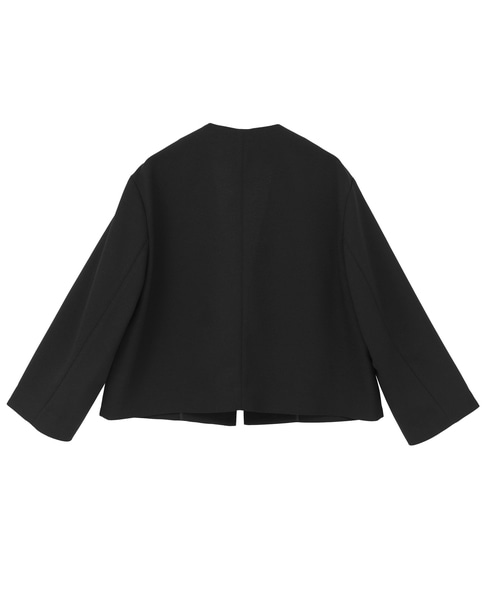 ノーカラージャケット 詳細画像 ブラック 2