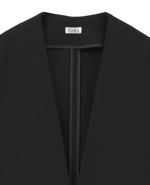 ノーカラージャケット 詳細画像 ブラック 3