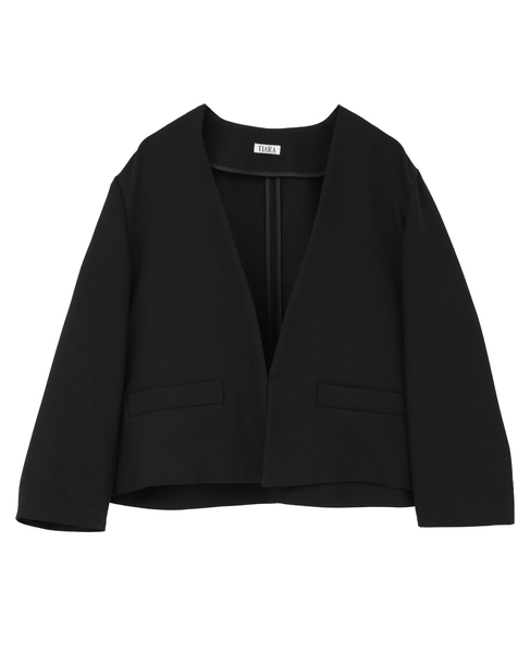 ノーカラージャケット 詳細画像 ブラック 6