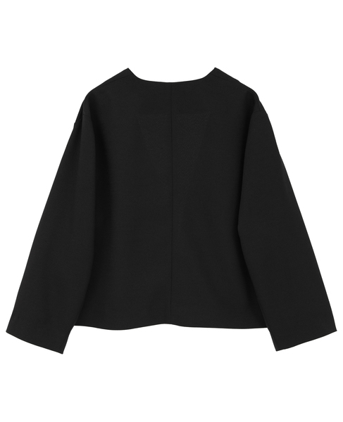 ノーカラージャケット 詳細画像 ブラック 7