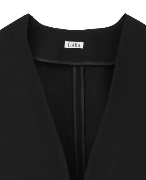 ノーカラージャケット 詳細画像 ブラック 8