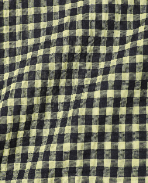 ギンガムチェックブラウスジャケット 詳細画像 ネイビー&times;イエロー 17