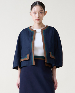 カラーブロックジャケット