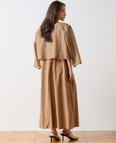 ショートジャケット 詳細画像 ベージュ 3