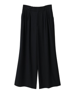 タックワイドパンツ