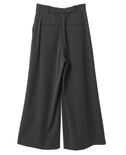 タックワイドパンツ 詳細画像 チャコールグレー 12