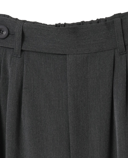 タックワイドパンツ 詳細画像 チャコールグレー 13