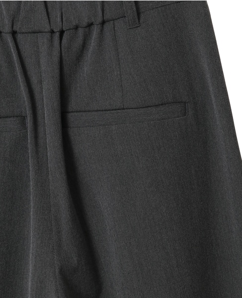 タックワイドパンツ 詳細画像 チャコールグレー 16