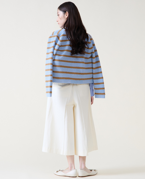 ロングキュロットパンツ 詳細画像 アイボリー 4