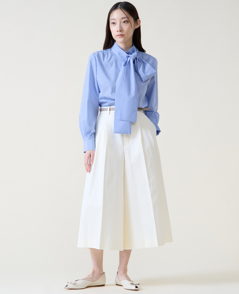 ロングキュロットパンツ 詳細画像 アイボリー 7