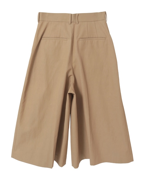 ロングキュロットパンツ 詳細画像 ベージュ 15