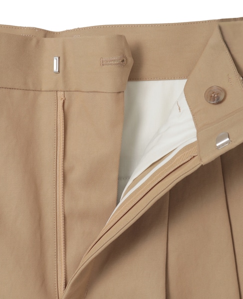 ロングキュロットパンツ 詳細画像 ベージュ 19