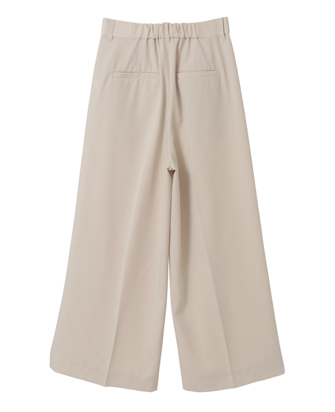 2タックワイドパンツ 詳細画像 ベージュ 2