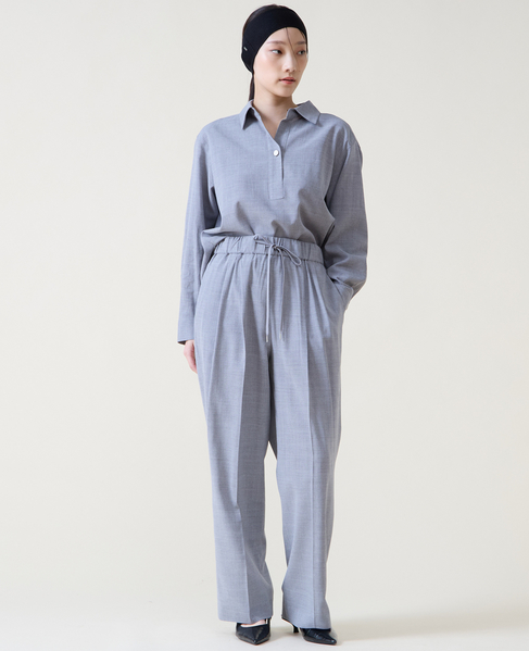 2タックイージーパンツ 詳細画像 グレー 6