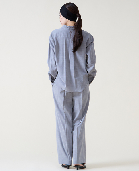 2タックイージーパンツ 詳細画像 グレー 9