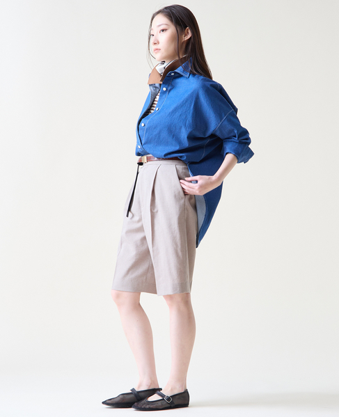 バミューダパンツ 詳細画像 ベージュ 4