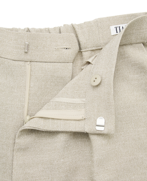 タックテーパードパンツ 詳細画像 ベージュ 10