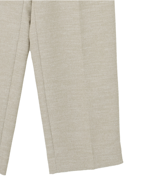 タックテーパードパンツ 詳細画像 ベージュ 12