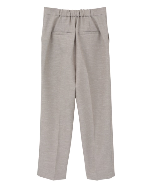 タックテーパードパンツ 詳細画像 ベージュ 2