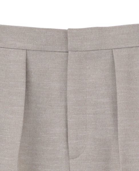 タックテーパードパンツ 詳細画像 ベージュ 4