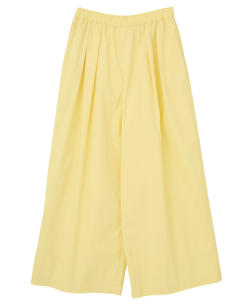 イージーワイドストレートパンツ 詳細画像 イエロー 14